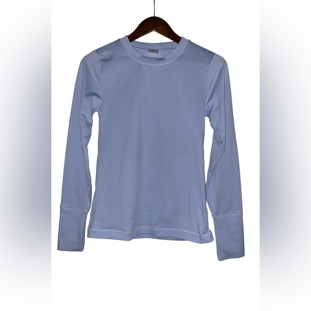 Calia Boxy Slim Fit Long Sleeve Top Yoga Workout Gym Running Lifting Women M